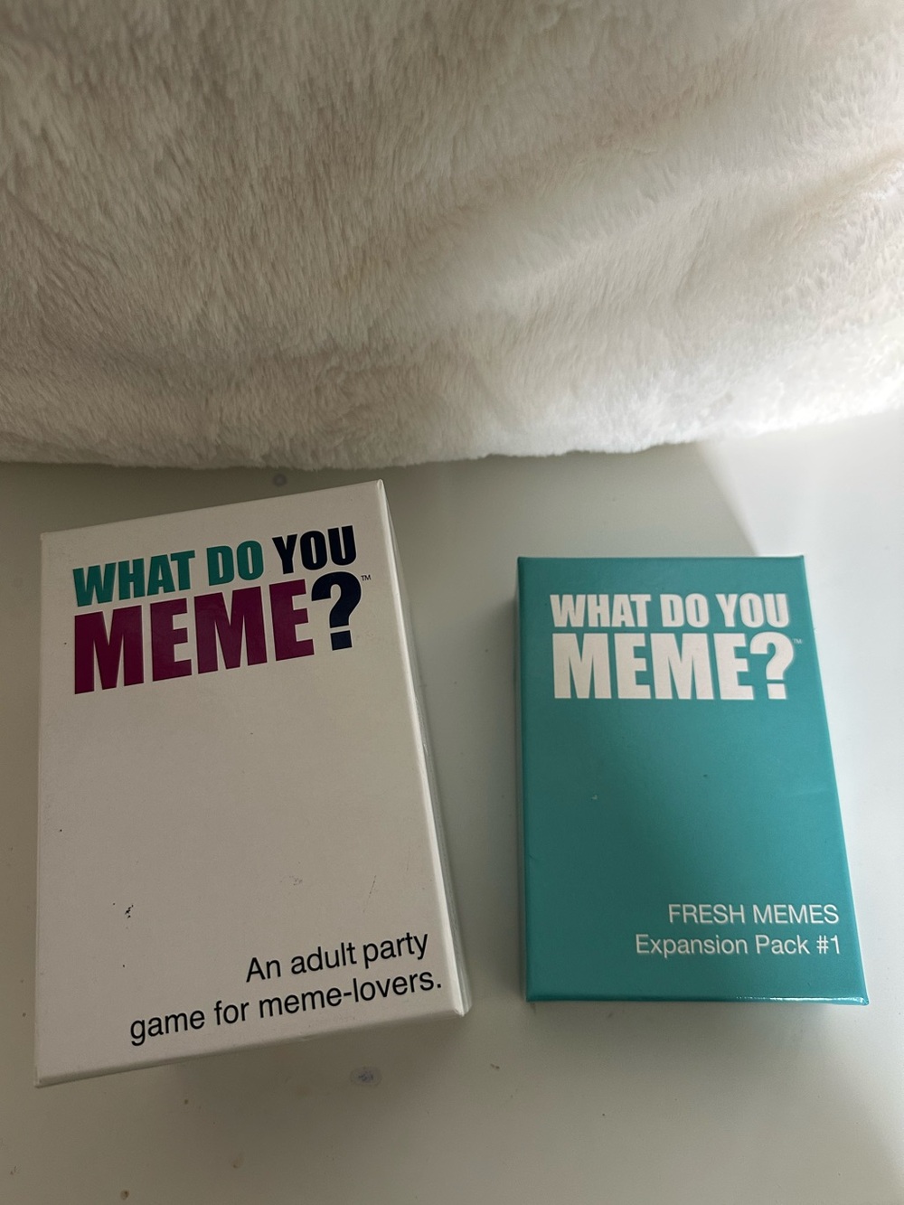 What do you Meme game and first expansion